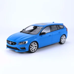 1 /18  Volvo V 60 Polestar Engineered Blue Color Resin Model Car - Picture 1 of 11