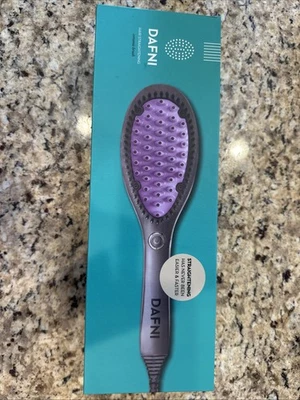 Dafni Hair Straightening Ceramic Brush DH1.0B-Open Box 120v-60hz - Image 1 of 4
