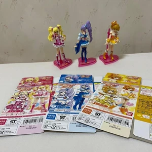 Fresh Precure Dolls Set of 3, Cure Peach Berry Pine, with Box & Stand - Picture 1 of 6