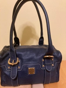 Dooney & Bourke 1975 (blau/leder) Tasche Handtasche - Bild 1 von 11