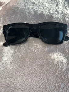GAFAS DE SOL RAY BAN RB 0840-S MEGA WAYFARER 1406/B1 NEGRAS - Imagen 1 de 13