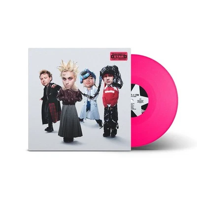 EVERYONE’S A STAR! EXCLUSIVE HOT PINK GLITTER VINYL  US ONLY 5 SECONDS OF SUMMER - Image 1 of 2