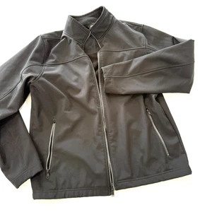 Hawke + Co Men's Soft Shell Black Jacket Size Large - Picture 1 of 7