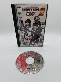 Virtua Cop 2 (Sega Saturn) Complete CIB - Tested-Authentic