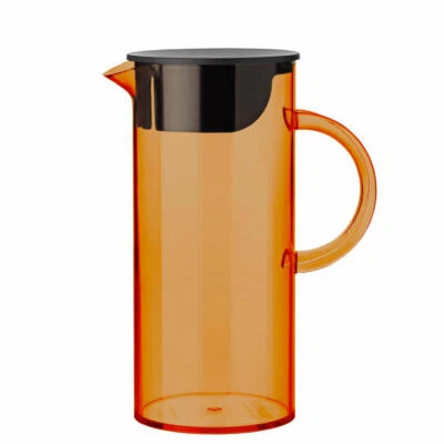 Stelton Pichet avec couvercle EM77, Carafe, plastique, safran, 1.5 L, 1310-6 - Photo 1/2