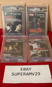 BIOHAZARD BUNDLE GAMECUBE 4 SPIELE INSGESAMT ALLE VGA-BEWERTETE ARCHIVHÜLLE - Bild 1 von 17