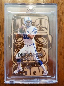 1998 SkyBox E-X2001 Destination Honolulu Peyton Manning Rookie SP Rare 1:720 