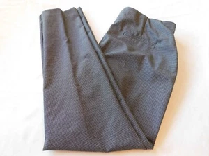 Nine West Women's ladies Pants Size 12 Side Zip Skinny Flat Front plaid GUC - Picture 1 of 5