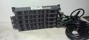 Five APC Dell DM07RM-20T 043DRY 7 Outlet PDU's 120vac / 16A Input +Ground Wires - Picture 1 of 5