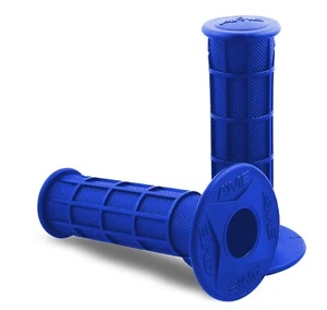 AME Impugnature per bici BMX retrò flange waffle - Blu - Foto 1 di 1