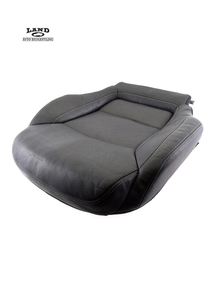 MERCEDES R231 SL-CLASS DRIVER/LEFT FRONT LOWER SEAT CUSHION LEATHER BLACK - Image 1 of 4