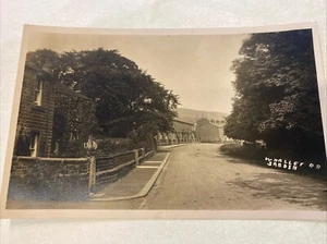 Old postcard Whalley rd Sabden - Picture 1 of 3