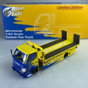1/64 MT Isuzu Flatbed Tow Truck Spoon Sport Ltd 1499 pcs - Picture 1 of 1