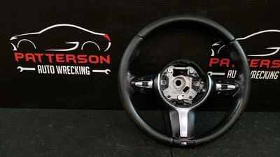 2014 BMW 328I GT FRONT STEERING WHEEL M SPORT DESIGN w/o HEAT OPTION - Image 1 of 4