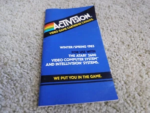 Activision Video Game Cartridge Catalog 1983 Atari 2600 - Picture 1 of 2