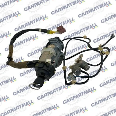 98-02 Honda Accord AT Ignition Switch & Door Lock Cylinder w/ Key 39730-S84-A0 - Image 1 of 4