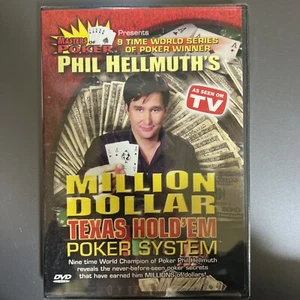 Masters of Poker Phil Hellmuth's Million Dollar Texas Hold'em Poker System DVD - Picture 1 of 4