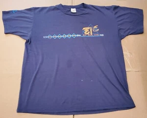 Vintage Earl Thomas Conley Single Stitch Blue XL Jerzees T-shirt - Picture 1 of 12