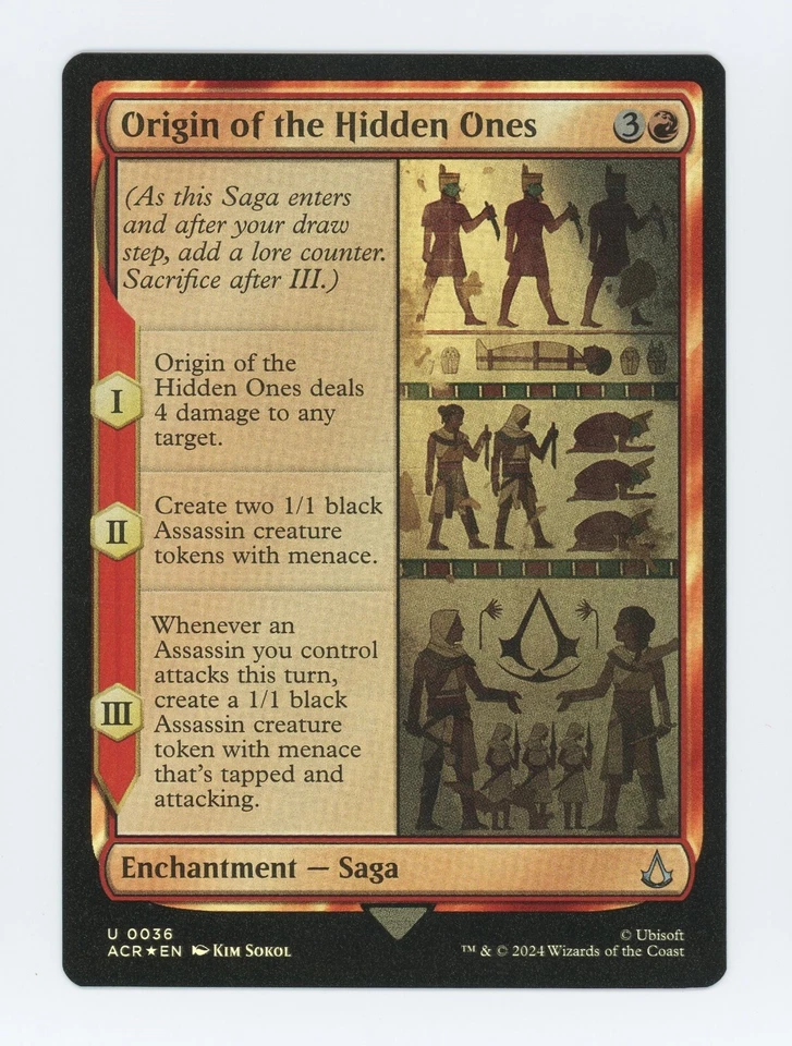 Origin of the Hidden Ones (Foil) ~ 0036 - Assassin's Creed - MTG - Image 1 of 1