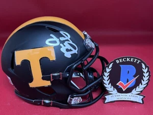 JOSH HEUPEL SIGNED TENNESSEE VOLUNTEERS MINI HELMET BAS BECKETT 8 - Picture 1 of 3