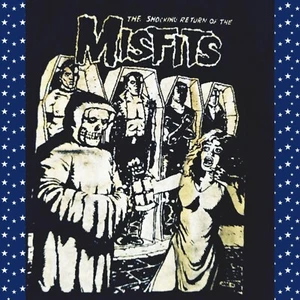 Misfits Shocking Return Horror Punk Graphic Cutoff Sleeveless Shirt Preshrunk M - Picture 1 of 1
