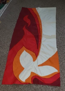 BANDERA COLGANTE PARLAMENTO IGLESIA HECHA A MANO 68" X 29" PRECIOSO SIMBOLISMO - Imagen 1 de 8