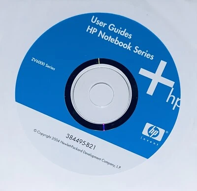 HP Notebook User Guides CD ZV6000 2004 Brand New Factory Sealed - Image 1 of 2