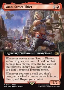 1x - Vaan, Street Thief - (Extended Art) - Final Fantasy FIN - NM MTG - Bild 1 von 1