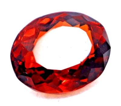 天然橙色黄玉 18.30 克拉椭圆形切割认证散装刻面宝石 — 第 1/4 张图片