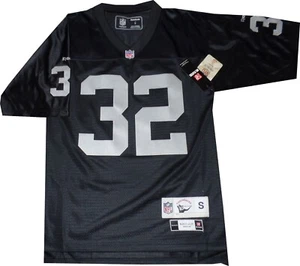 Maglia Los Angeles Raiders Marcus Allen Premier Throwback Reebok nuova small 7072A - Foto 1 di 7