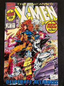 Uncanny X-Men (1981) #281 NM- (9.2) 1st Appearance Trevor Fitroy Newsstand Ed - Picture 1 of 2