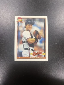 1991 Topps #385 Mickey Tettleton     Baltimore Orioles - Picture 1 of 2