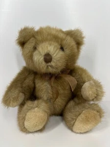 Tom Foolery teddy bear brown jointed plush toy 29cm collectable - Picture 1 of 10