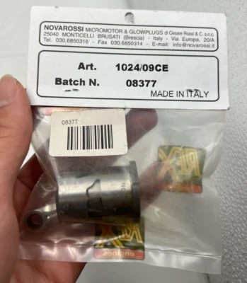 REX Engines Novarossi 1024/09CE Piston Sleever Rod Coupling 08377 RC Helicopter - Image 1 of 2