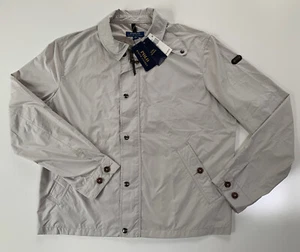 Polo Ralph Lauren Packable Windbreaker Jacket Dove Gray Limited Edition L XL - Picture 1 of 10