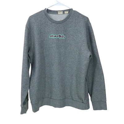 Vtg Levis SilverTab  Men's Large Crewneck Sweatshirt Gray Pullover - Image 1 of 4