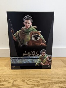 Star Wars Return of the Jedi Hot Toys MMS551 1/6 Princess Leia and Wicket Set