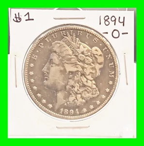 1894-O Morgan Silver Dollar $1 - New Orleans - Circulated - No Reserve - Picture 1 of 12