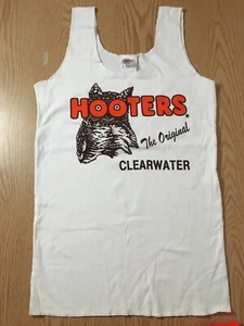 Nueva Hooters Girl Sexy Uniforme Auténtico Tanque Blanco Clearwater FL XS SM MED LRG - Imagen 1 de 13