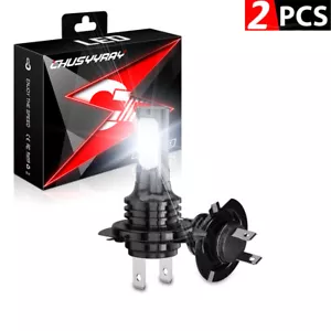 H7 LED Headlight Bulbs 6000K White For Yamaha YZF R3 2014 2015 2016 2017 2018 - Foto 1 di 11