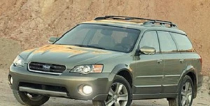 White LED Halo Fog Lamps driving light Kit for 2005-2009 Subaru Outback 08 - Picture 1 of 9