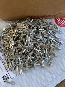 Bag of 500  Molex 190720034 Terminal  Ring Vibrakrimp  Stud Size 6  MX 22-18 1-2 - Picture 1 of 6