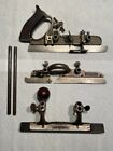 Antique Vintage Stanley No.45 Combination Plane Complete With Cutters & Wood Box