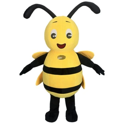 Disfraz Inflable Abeja Mascota Peluche Conjunto Adulto Caminar Divertido Juegos con disfraces Fiesta Foto 1 de 4