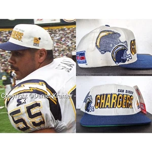 NEW San Diego Chargers 90s Sports Specialties SHADOW snapback NFL Pro vtg NWT - Picture 1 of 6