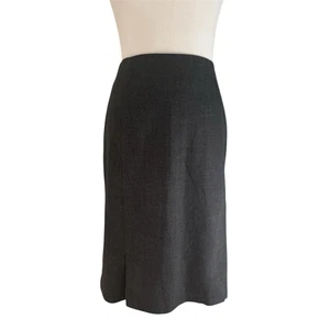 Neu mit Etikett Envision Studio grauer Phanton Tweed grauer Damen-Midirock – Größe 8 - Bild 1 von 1