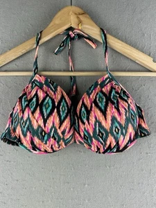 Shade & Shore Bikini Oberteil 34D Damen Light Lift Neckholder Peach Passion - Bild 1 von 10