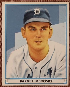 1941 Play Ball #36 Barney McCosky Detroit Tigers Vintage Original Baseball Card - Picture 1 of 6