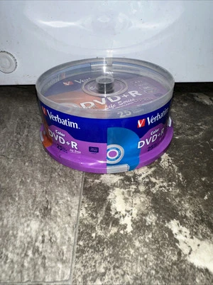 Verbatim Color Life Series DVD+R 4.7GB 16x Speed & 120 Min - 25 Discs New Sealed - Image 1 of 4