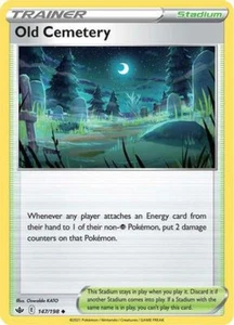 Old Cemetery Chilling Reign Pokémon TCG 147/198 Regular Uncommon ࿊ - Picture 1 of 1